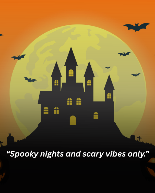 Spooky nights and scary vibes only.