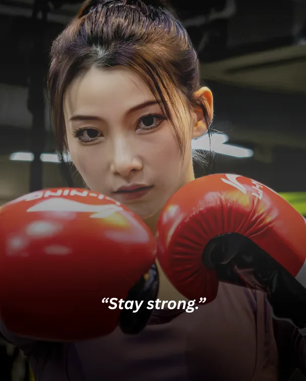 Stay strong.
